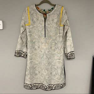 Nishat 3 piece suit with shirt trouser and shawl